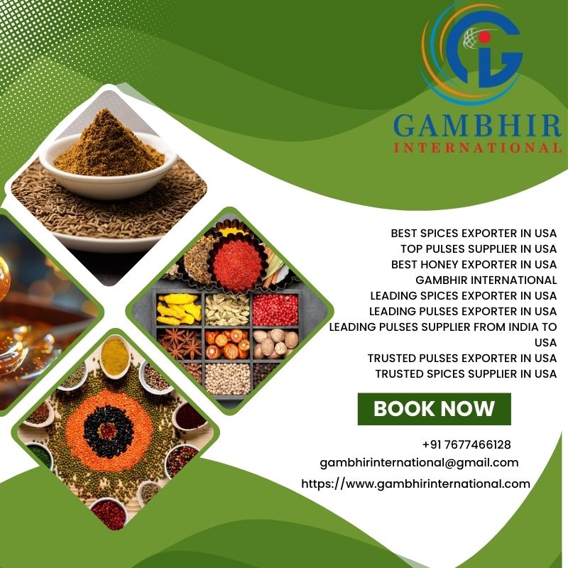 Trusted Spices Distributor In The Usa - Gambhir International
